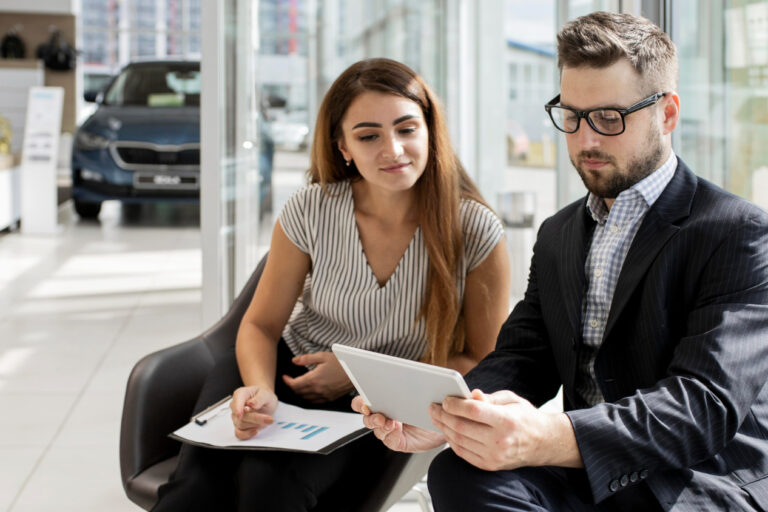 Business owners comparing lease vs loan financing for office and retail space