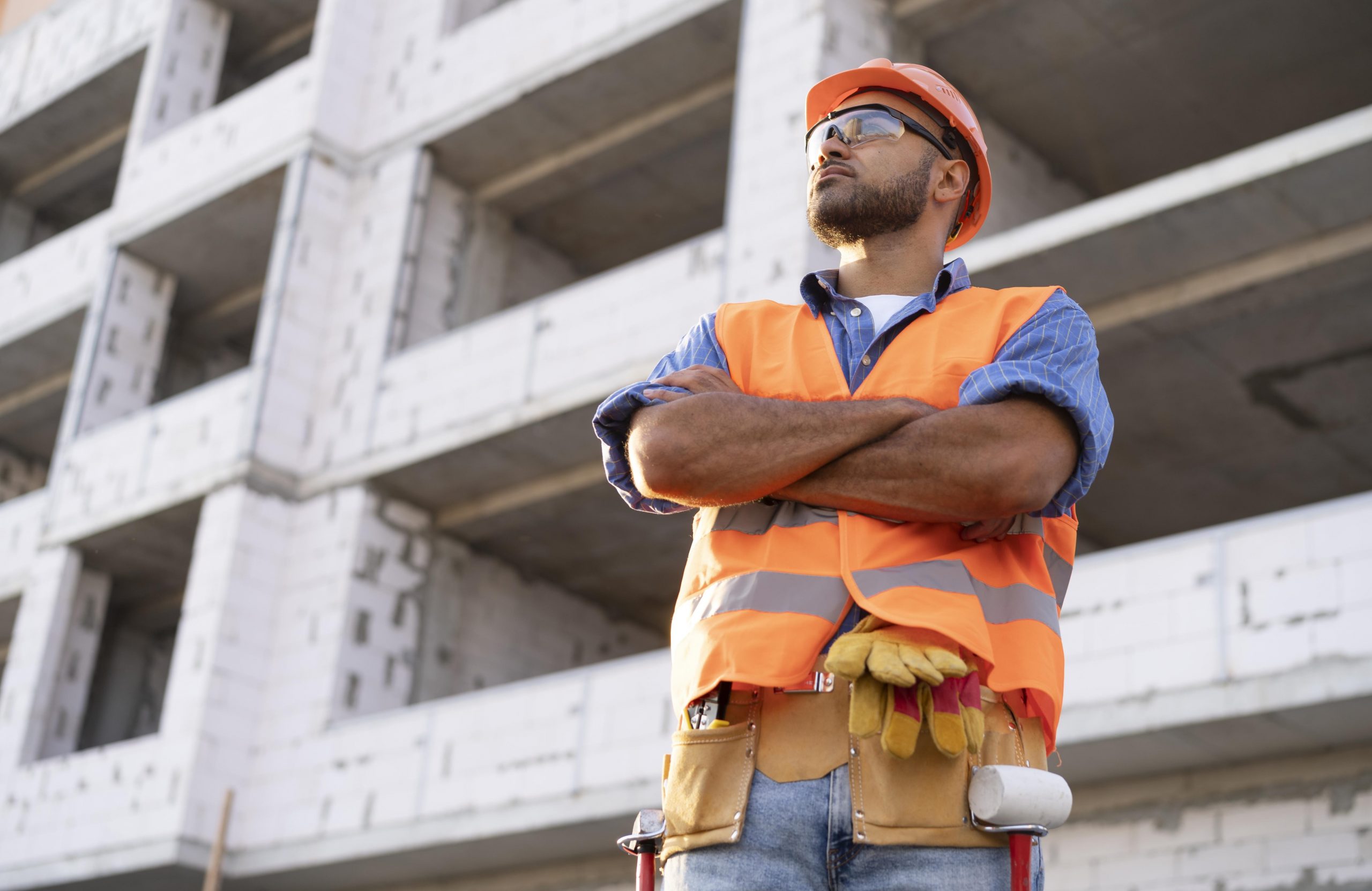 Construction worker illustrates blog "SBA Loans for Construction Companies: What You Need To Know"