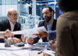 Business leaders planning financing for supply chain resilience