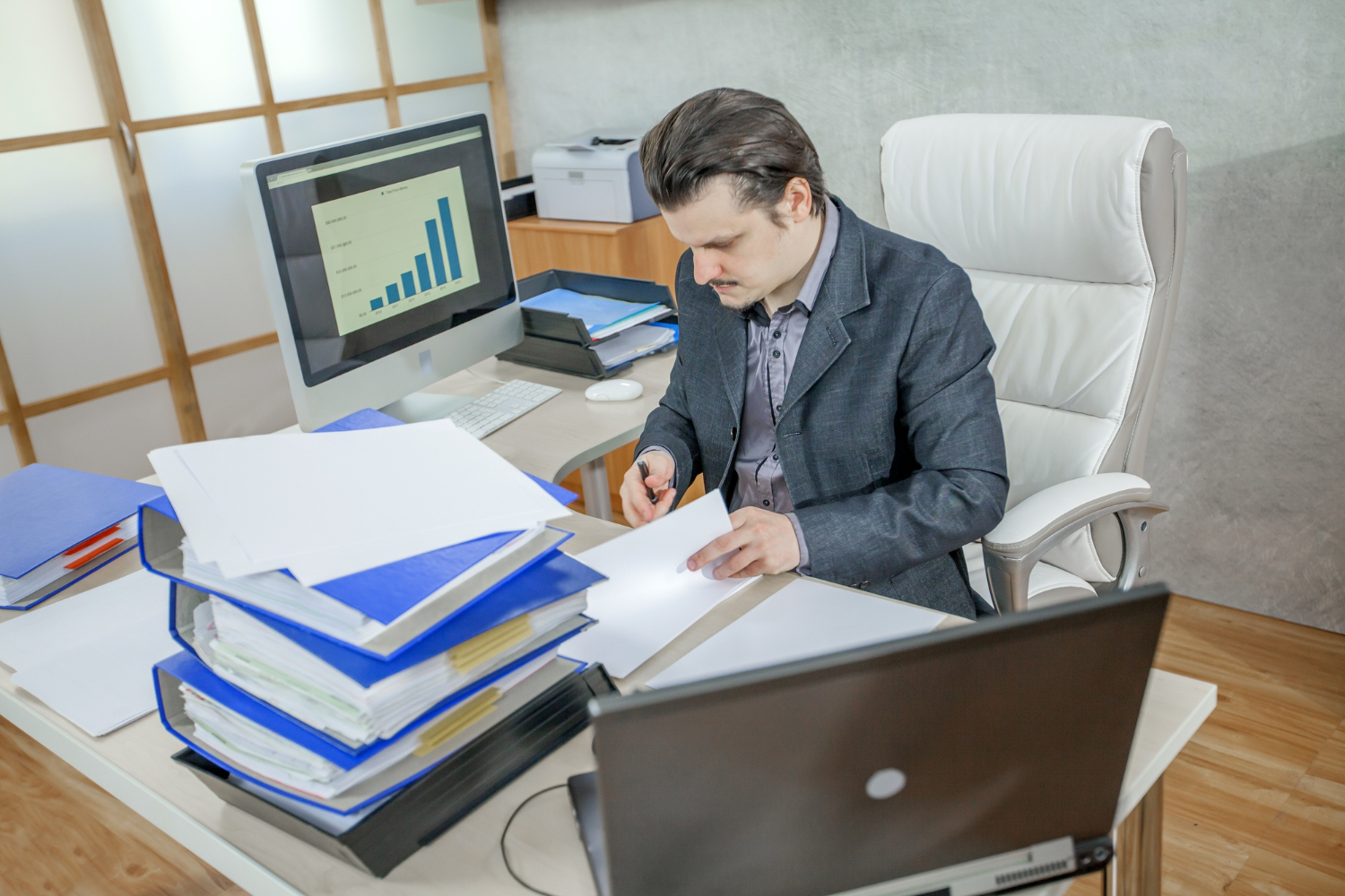 Financial review for business loan approval